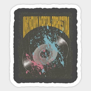 Unknown Mortal Orchestra Vintage Vynil Sticker